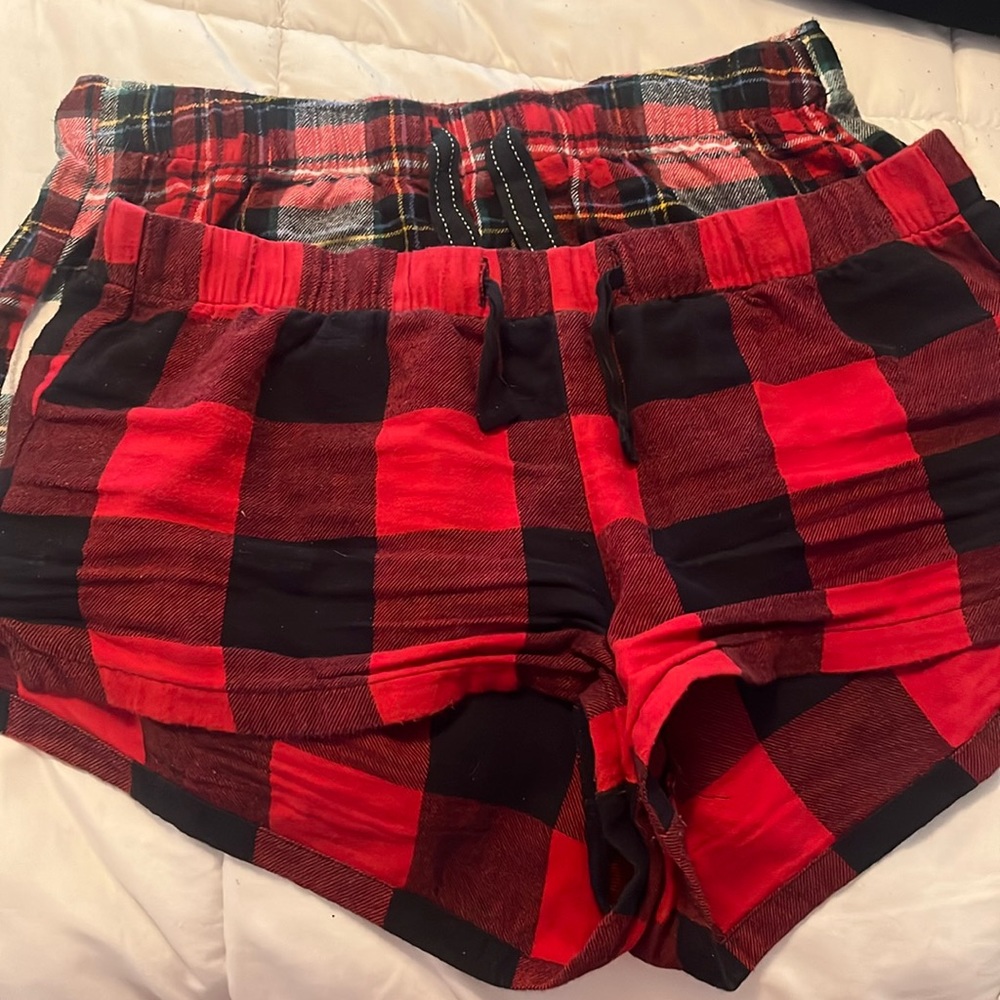 Two Xmas Pj Shorts